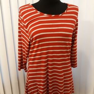 Cha Cha Vente Red Top Sz XL